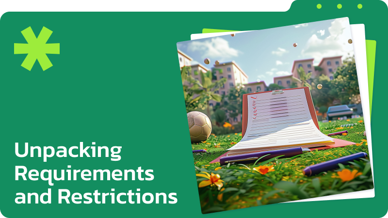Unpacking Requirements and Restrictions